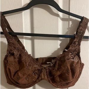 Bali brown lace bra sz 34D